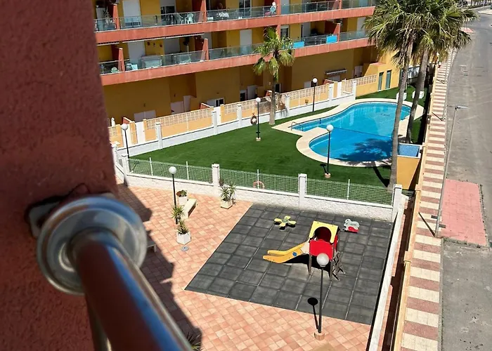Estudio Santa Ana, Con Piscina 4Min Playa Y Aire Acondicionado